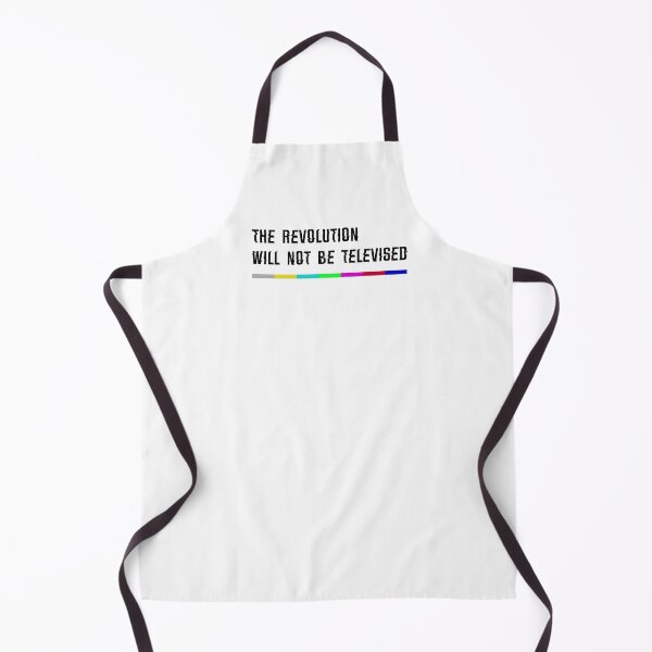 Item preview, The Revolution Will Not Be Televised (light bkgd) designed and sold by p1xelhacker.