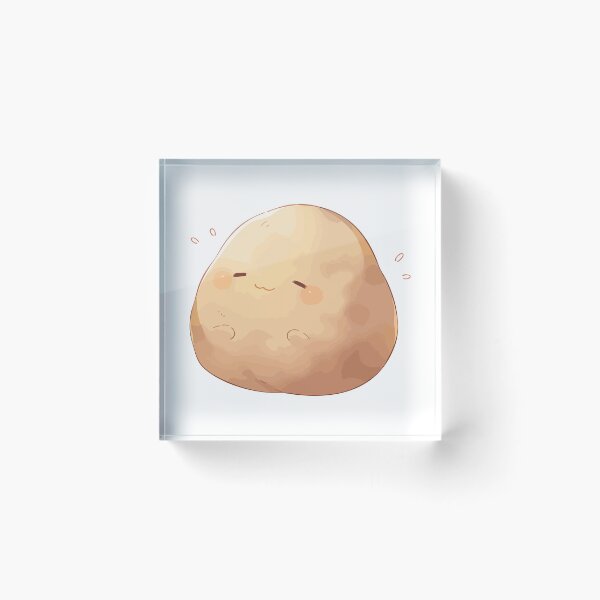 Item preview, Cute Potato Kawaii Food Character Art designed and sold by HappyMaze.