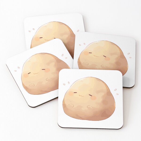 Item preview, Cute Potato Kawaii Food Character Art designed and sold by HappyMaze.