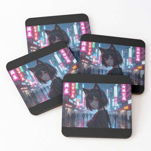 Item preview, Phonk Beats and Cyberpunk Streets Girl designed and sold by brendanre.