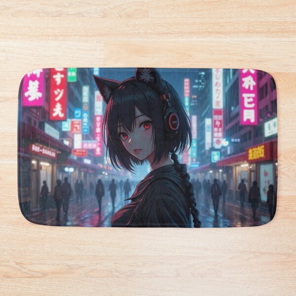 Item preview, Phonk Beats and Cyberpunk Streets Girl designed and sold by brendanre.