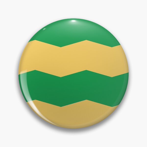 Item preview, Emerald & Gold Chevrons designed and sold by PSCSCo.