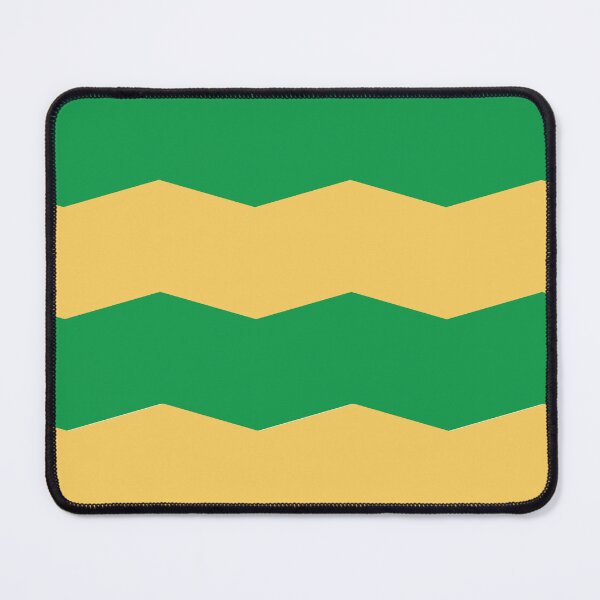 Item preview, Emerald & Gold Chevrons designed and sold by PSCSCo.