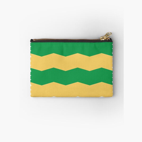 Item preview, Emerald & Gold Chevrons designed and sold by PSCSCo.