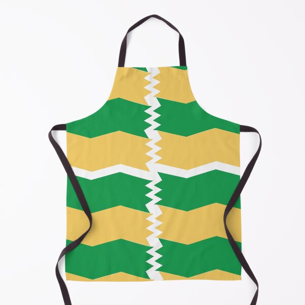 Item preview, Emerald & Gold Chevrons designed and sold by PSCSCo.