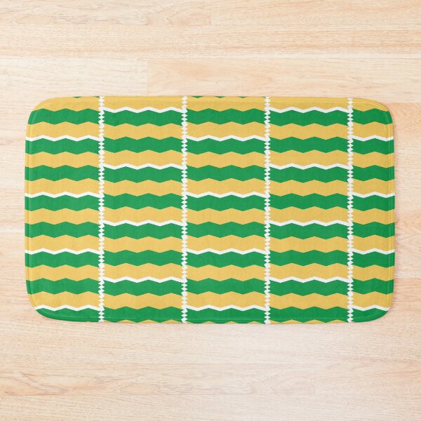 Item preview, Emerald & Gold Chevrons designed and sold by PSCSCo.