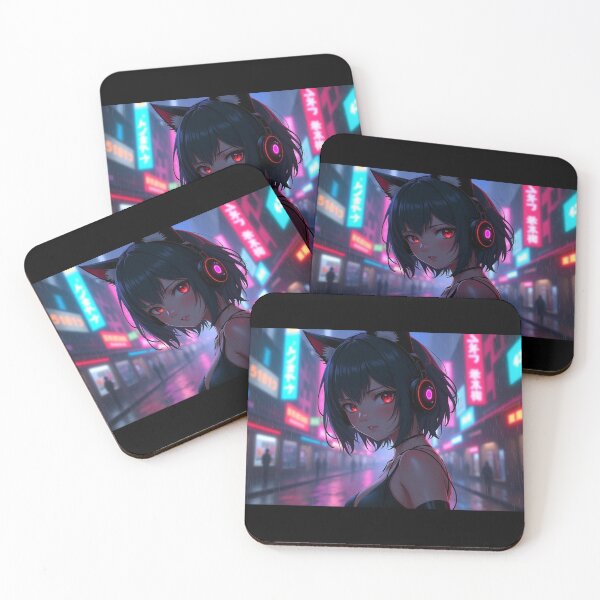 Item preview, Phonk Beats and Cyberpunk Streets Girl designed and sold by brendanre.