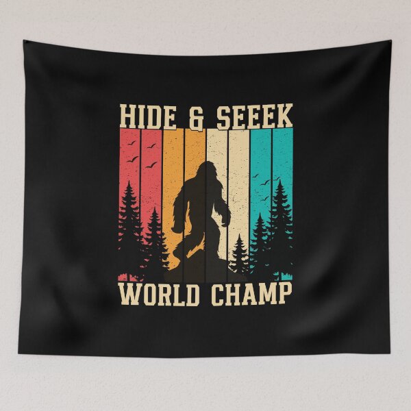 Item preview, Hide and Seek World Champ Funny designed and sold by CJC Designs.