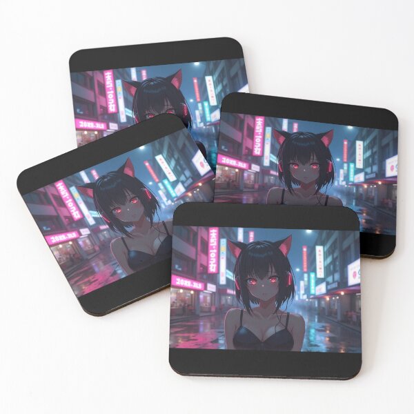 Item preview, Phonk Beats and Cyberpunk Streets Girl designed and sold by brendanre.