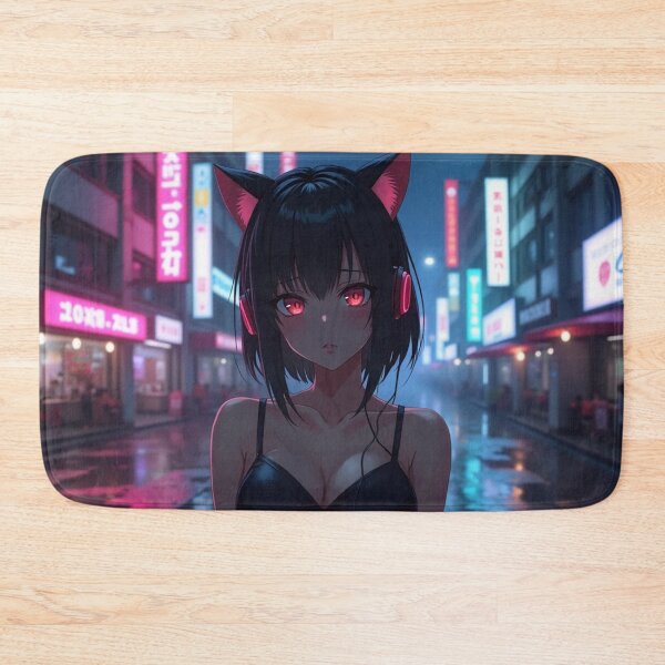 Item preview, Phonk Beats and Cyberpunk Streets Girl designed and sold by brendanre.