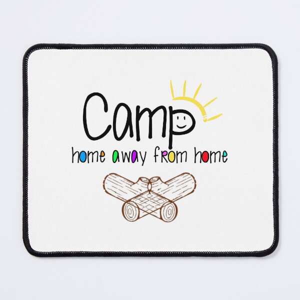 Item preview, Camp is home away from home designed and sold by LanziShop.