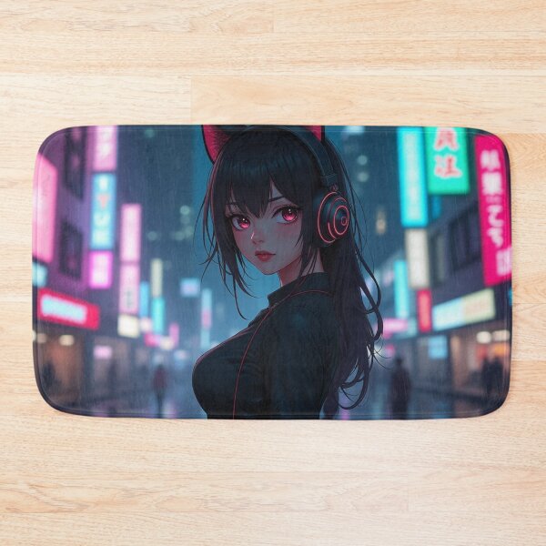 Item preview, Phonk Beats and Cyberpunk Streets Girl designed and sold by brendanre.