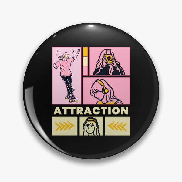 Item preview, Pink and Yellow Line Art Attraction designed and sold by ureggie.
