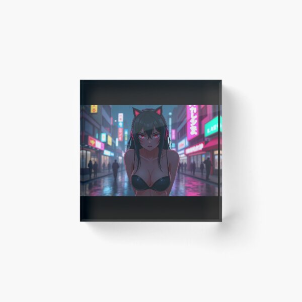 Item preview, Phonk Beats and Cyberpunk Streets Girl designed and sold by brendanre.