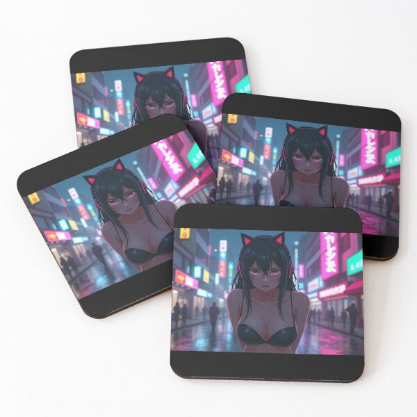 Item preview, Phonk Beats and Cyberpunk Streets Girl designed and sold by brendanre.