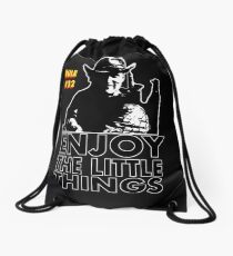 Enjoy the little things Tallahassee Zombie Land Drawstring Bag