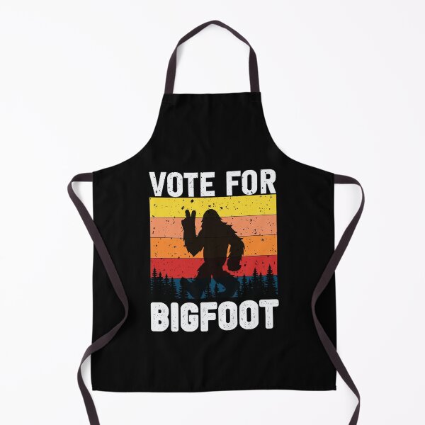Item preview, Vota por Bigfoot, divertido gráfico retro novedoso designed and sold by CJC Designs.