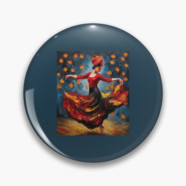 Item preview, "Flamenco Passion: Elegance in Motion" designed and sold by Artisticanvas.