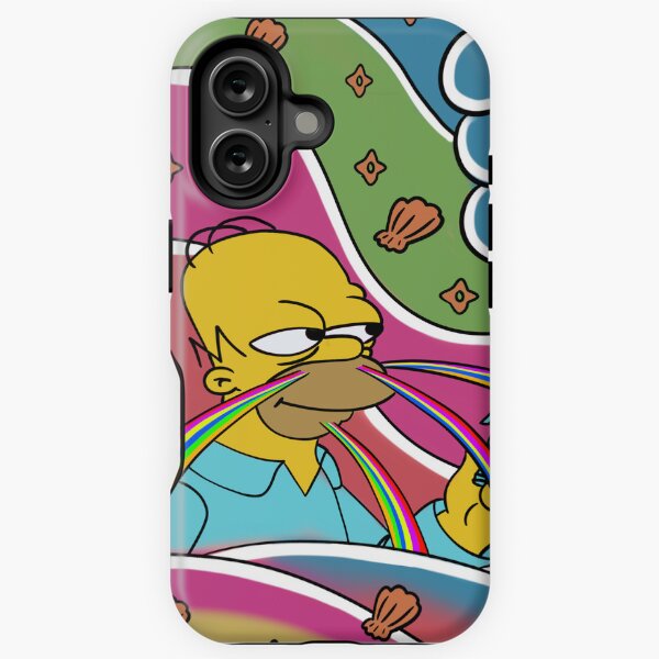 Item preview, Homer psychedelic shaving art  designed and sold by BayfrontArt.