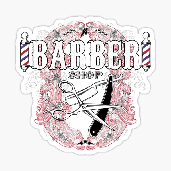 Barber Shop_01 Sticker