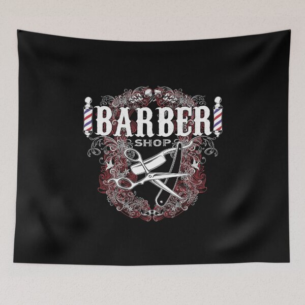 Item preview, Barber Shop_01 designed and sold by ideacrylic.