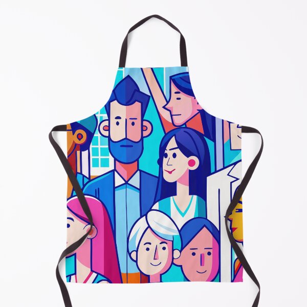 Item preview, Colorful Diverse Crowd Celebration designed and sold by Timegraf.