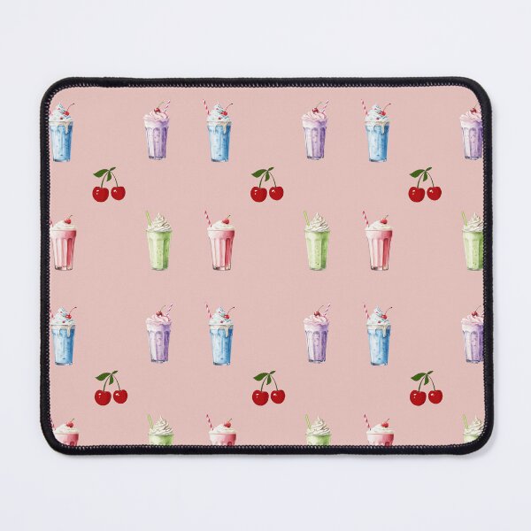 Item preview, Nostalgia Vintage Milkshake with Cherries  designed and sold by AASparksDesigns.