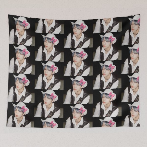 Item preview, Soobin txt bow cowboy hat designed and sold by Diana Moreno.