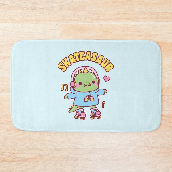 Item preview, Cute Dinosaur On Roller Skates Skateasaur Funny designed and sold by rustydoodle.