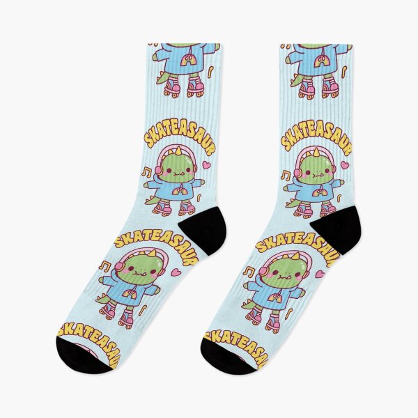 Item preview, Cute Dinosaur On Roller Skates Skateasaur Funny designed and sold by rustydoodle.