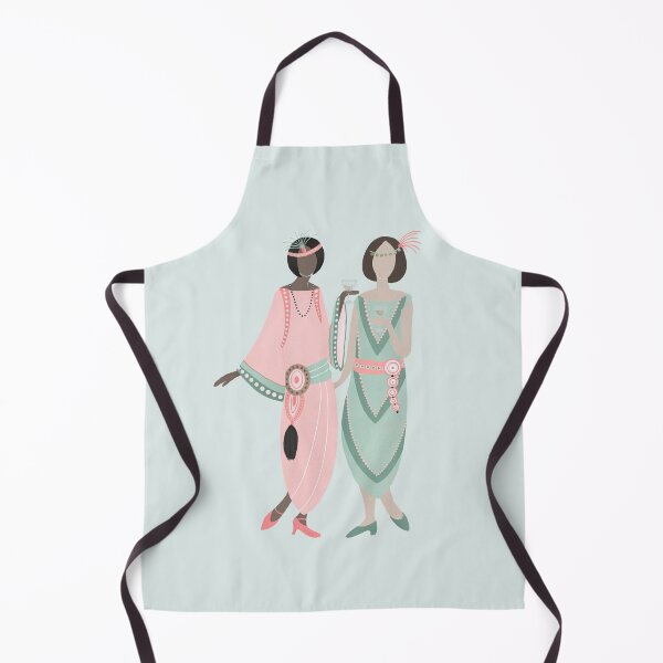 Item preview, Art Deco flapper girls designed and sold by Home Cyn Home.