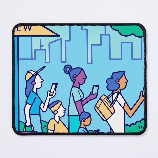 Item preview, Colorful Diverse Crowd Celebration designed and sold by Timegraf.