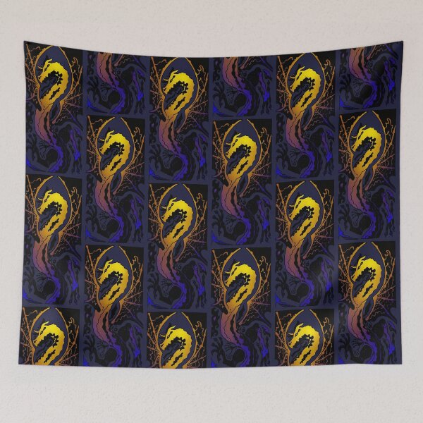Item preview, Disintegrating Dragon (Colourful) designed and sold by korynaq.