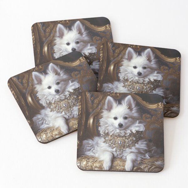 Item preview,  Royal Japanese Spitz designed and sold by Nocturne  Paws.