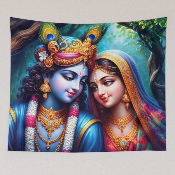 Item preview,  Radha Krishna Romance designed and sold by Kathimee.
