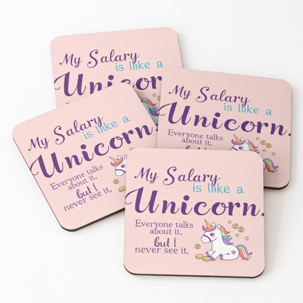 Item preview, Salary? Like a Unicorn designed and sold by All Creative Designer.