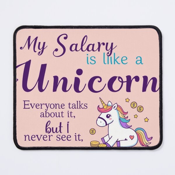Item preview, Salary? Like a Unicorn designed and sold by All Creative Designer.