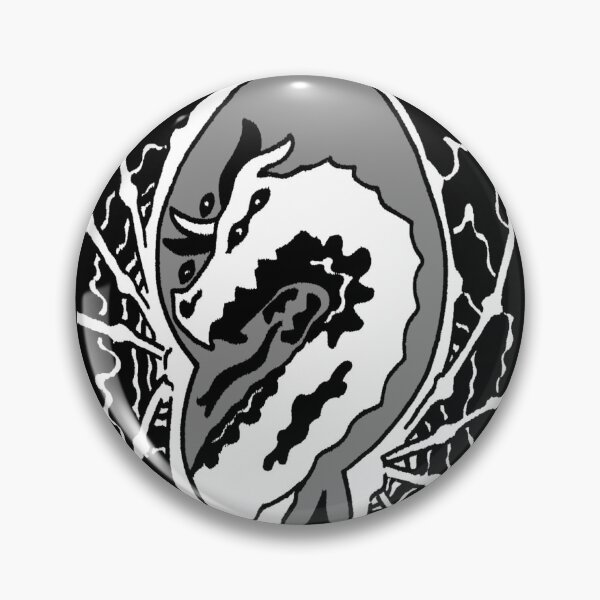 Item preview, Copy of Disintegrating Dragon (Black and White) designed and sold by korynaq.