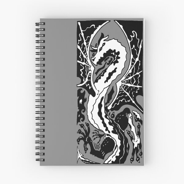 Item preview, Copy of Disintegrating Dragon (Black and White) designed and sold by korynaq.
