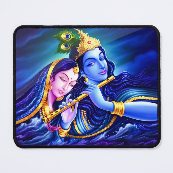 Item preview, Radha Krishna Photo designed and sold by Kathimee.