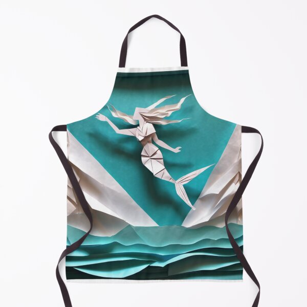 Item preview, Mermaid jumping from Ocean designed and sold by wonderinpixels.
