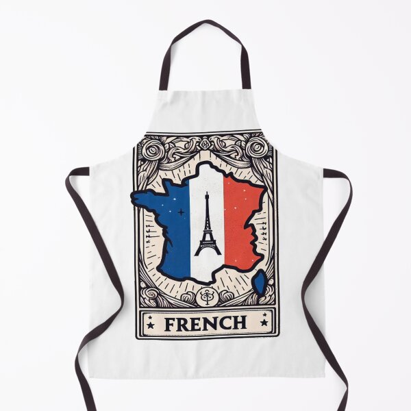 Item preview, French Flag Map Sticker designed and sold by clintang.