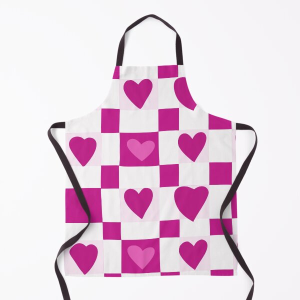 Aperçu de l'œuvre Playful Heart Checkerboard Pattern créée et vendue par Timegraf.