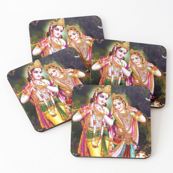 Item preview, Golden Radha Krishna designed and sold by Kathimee.