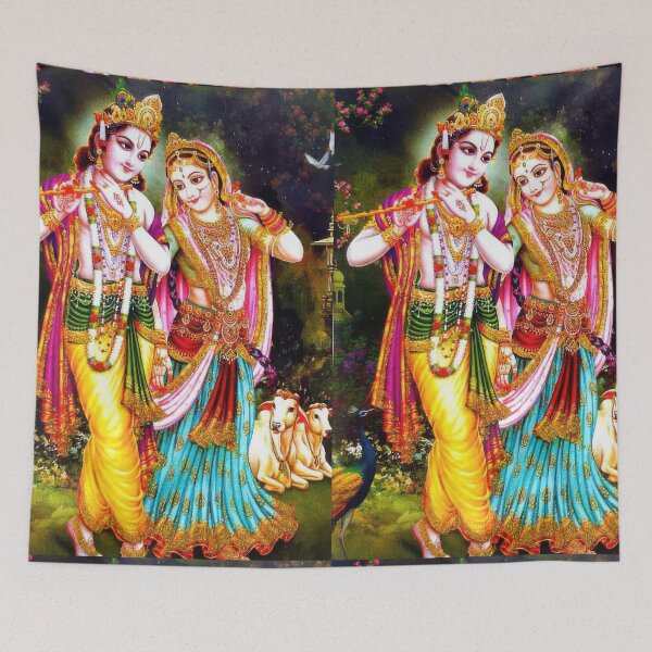 Item preview, Golden Radha Krishna designed and sold by Kathimee.
