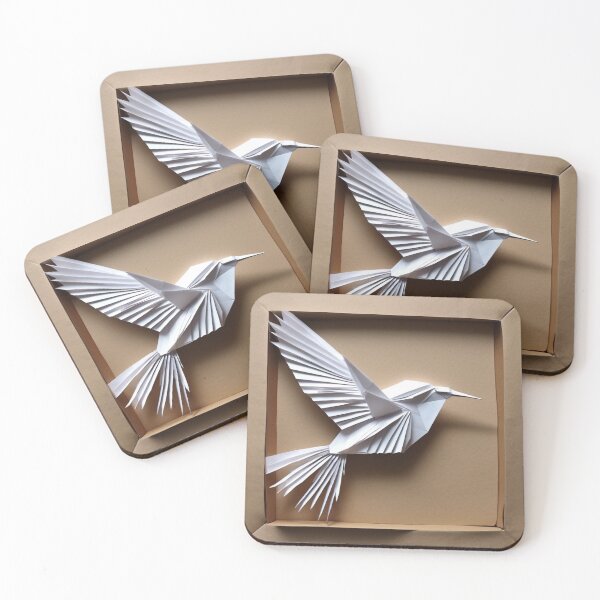 Item preview, Boxed Hummingbird  designed and sold by wonderinpixels.