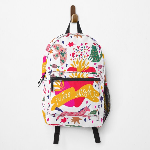 Item preview, Fun print with high vibes, pastel colors, unicorns, cats and hearts designed and sold by YaninaArcoiris.