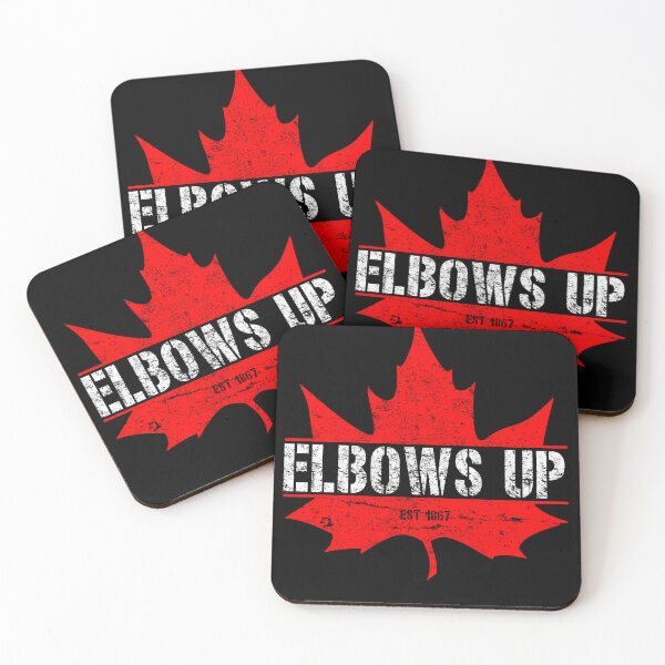 Item preview, Elbows Up Canada Est 1867 designed and sold by TynesDesign.
