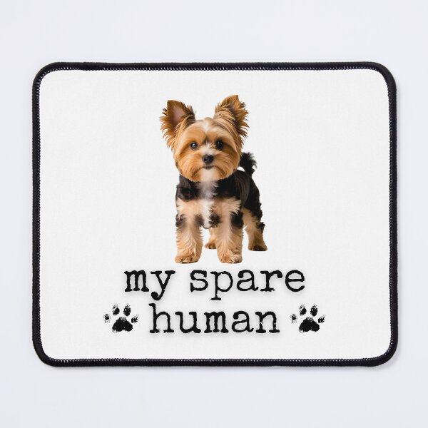 Item preview, Funny Yorkipoo "My Spare Human" Design – Cute Dog Lover Gift designed and sold by Fredster1966.