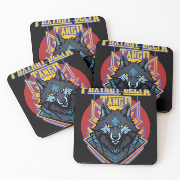 Item preview, Foxtrot Delta Tango - Cyber Wolf designed and sold by Migiteart.